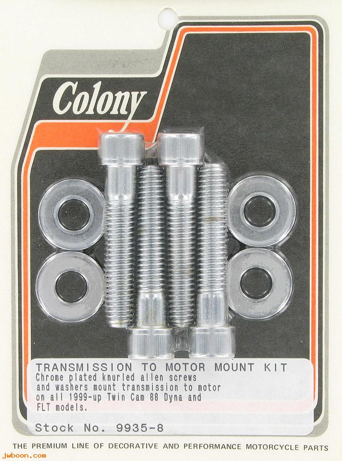 C 9935-8 (): Transmission to motor mount kit, Allen - FLT '99-'06.FXST '00-'06