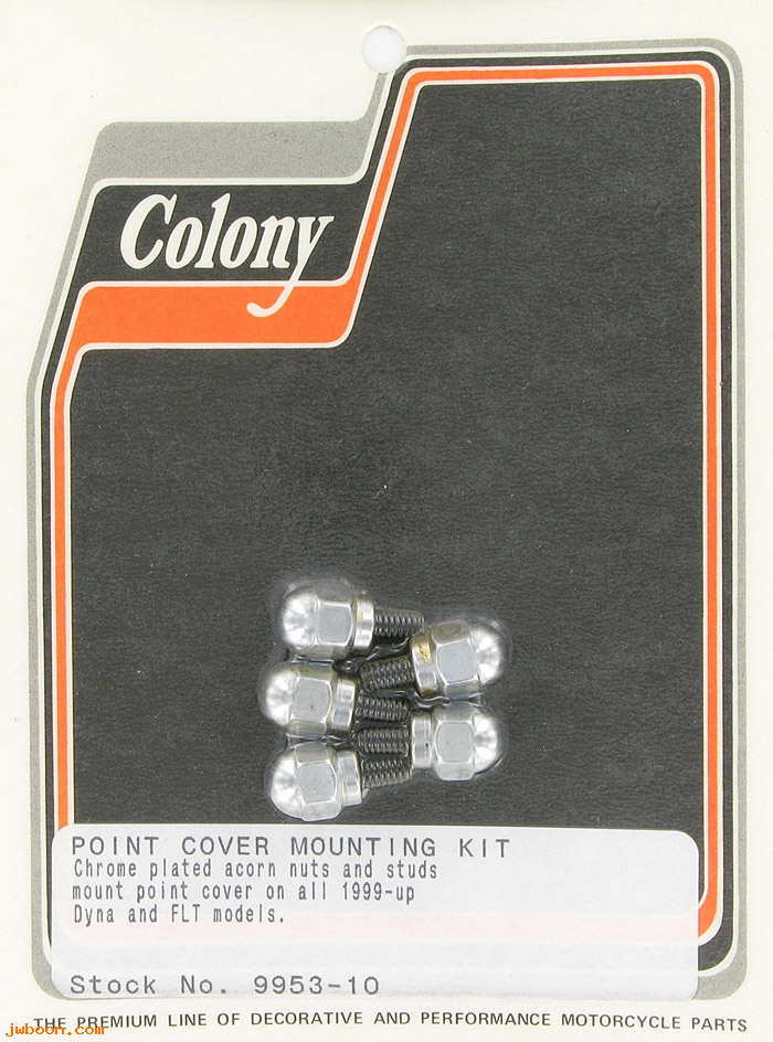 C 9953-10 (): Point cover mounting kit, acorn - Twin Cam 88, in stock Colony