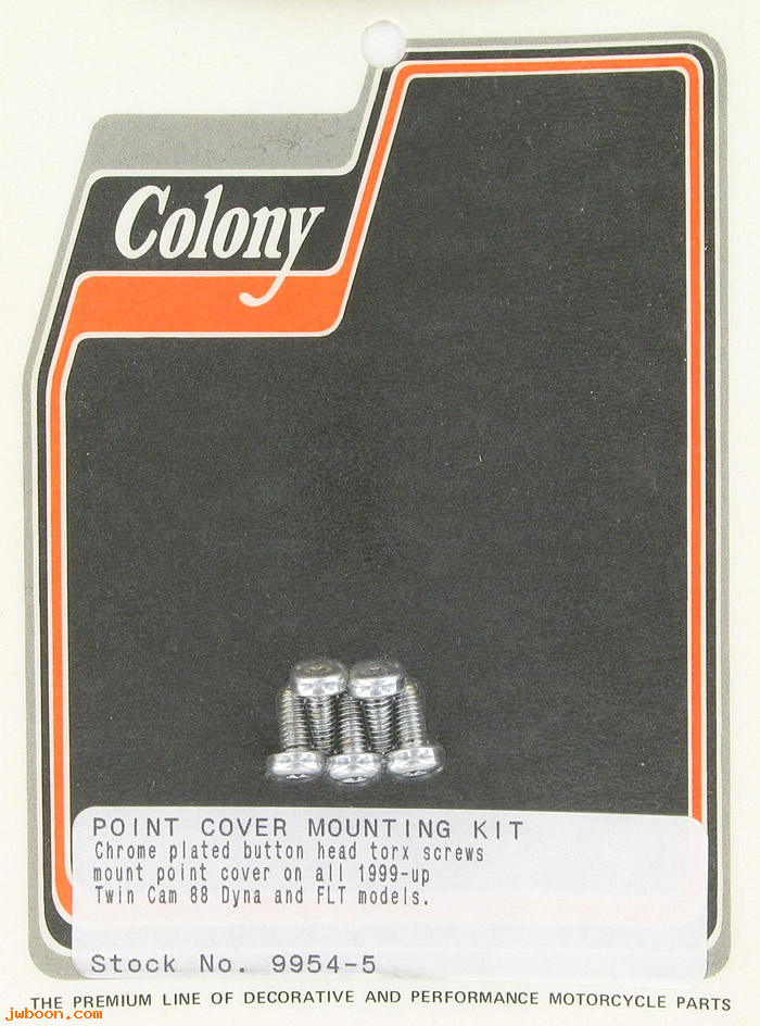 C 9954-5 (): Point cover mtg kit, button head torx - Twin Cam 88, in stock