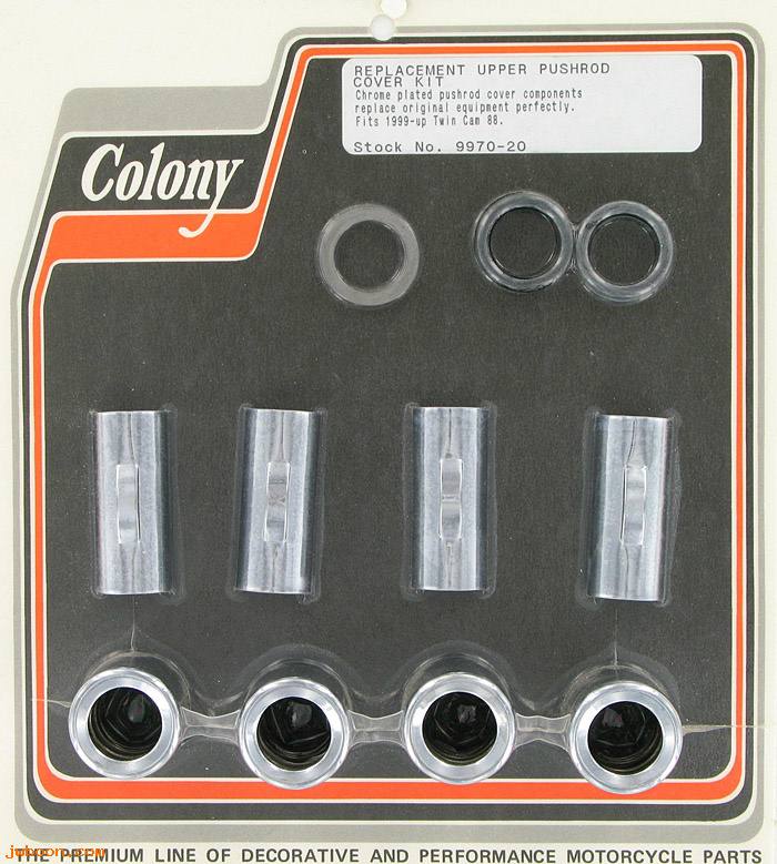 C 9970-20 (): Upper pushrod covers, in stock Colony - Twin Cam 88 '99