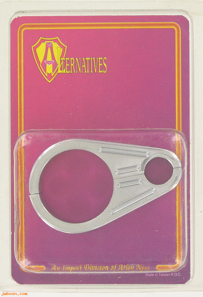 D 03-196 (): Arlen Ness alternatives grooved cable clamp 1-1/8"