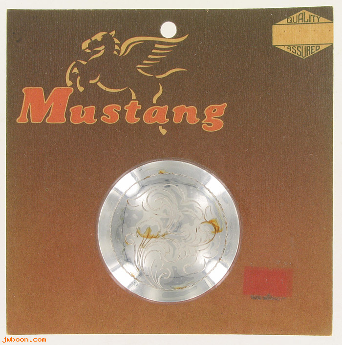 D 1-15E (): Mustang engraved gas cap cover - FXR