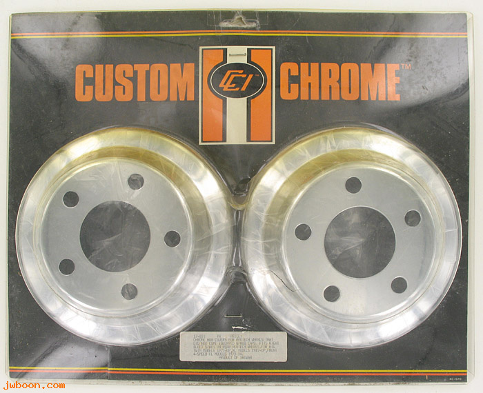D CC17-820 (): Custom Chrome hub covers for Revtech wheels