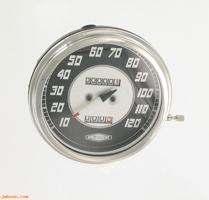 D CC25-963 (): Custom Chrome Speedometer 2:1 ratio