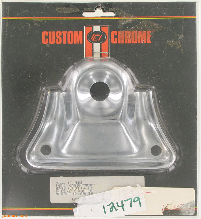 D CC26-476 (): Custom Chrome headlight mount