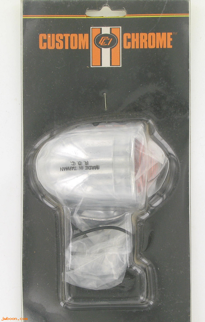 D CC28-002 (): Custom Chrome bullet light - single filament