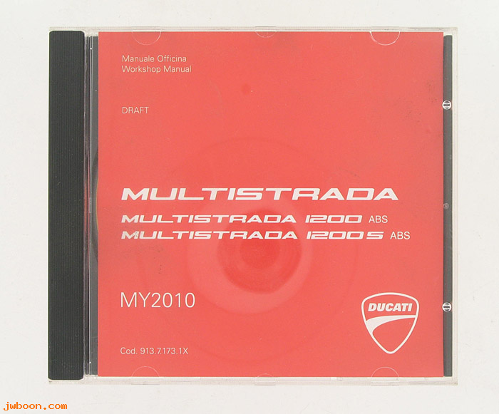 D CDD08 (): Ducati CD workshop manual Multistrada 1200 / ABS MY 2010
