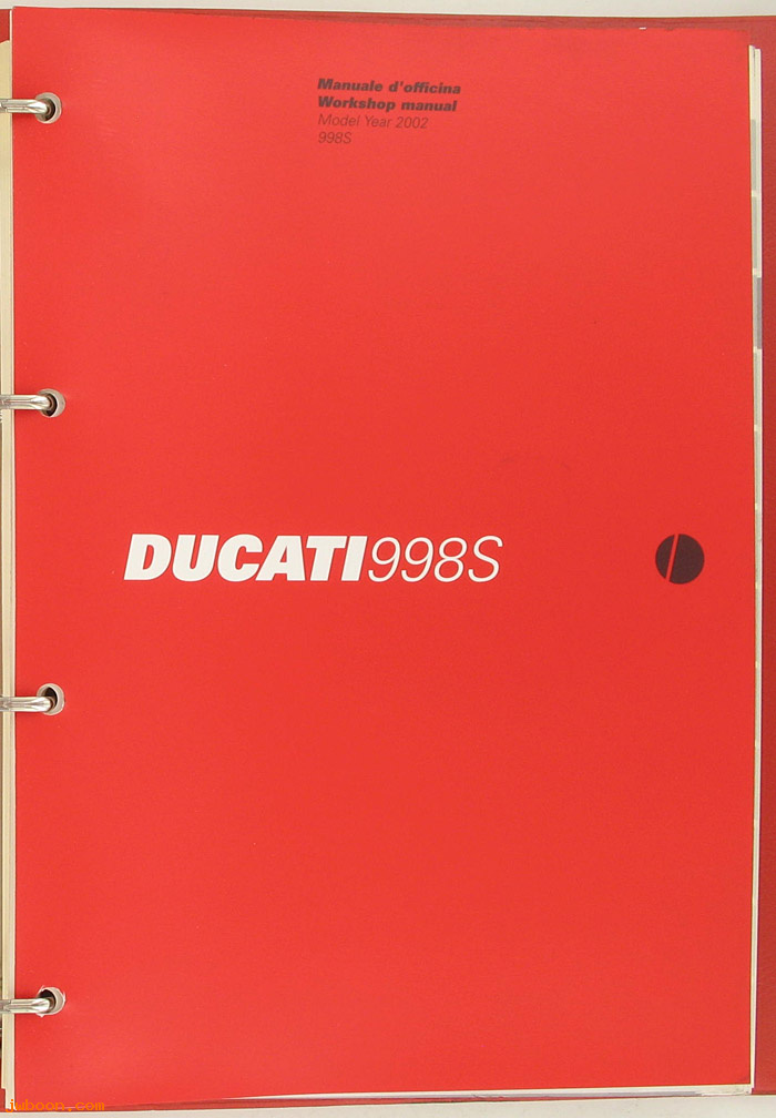 D D53 (): Ducati Super Sport 900 original workshop manual 2001