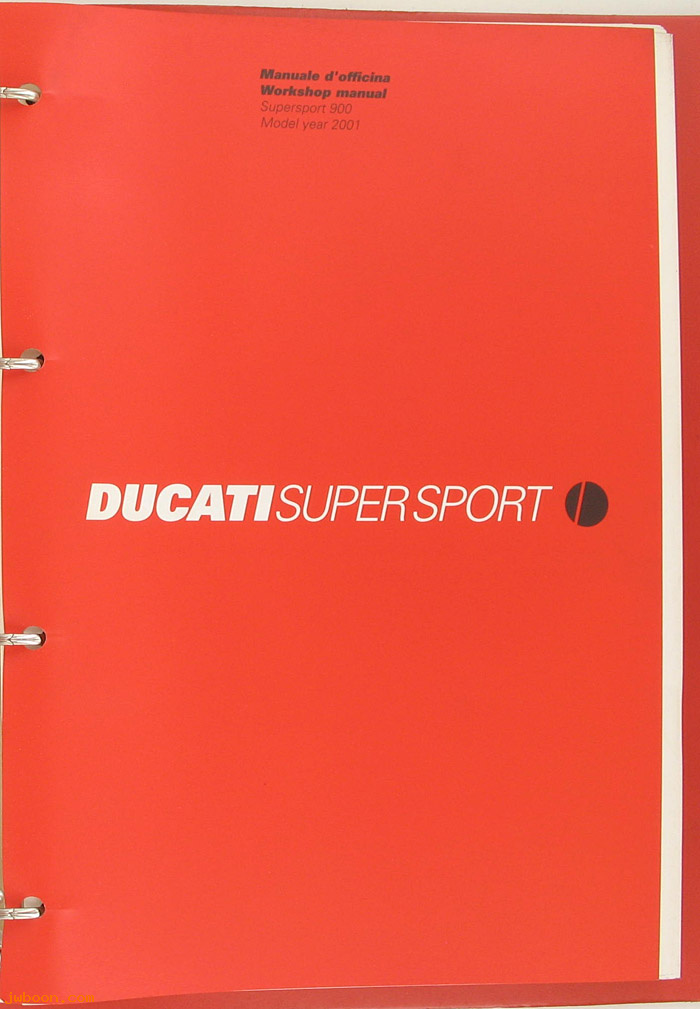 D D54 (): Ducati ST original workshop manual 1998