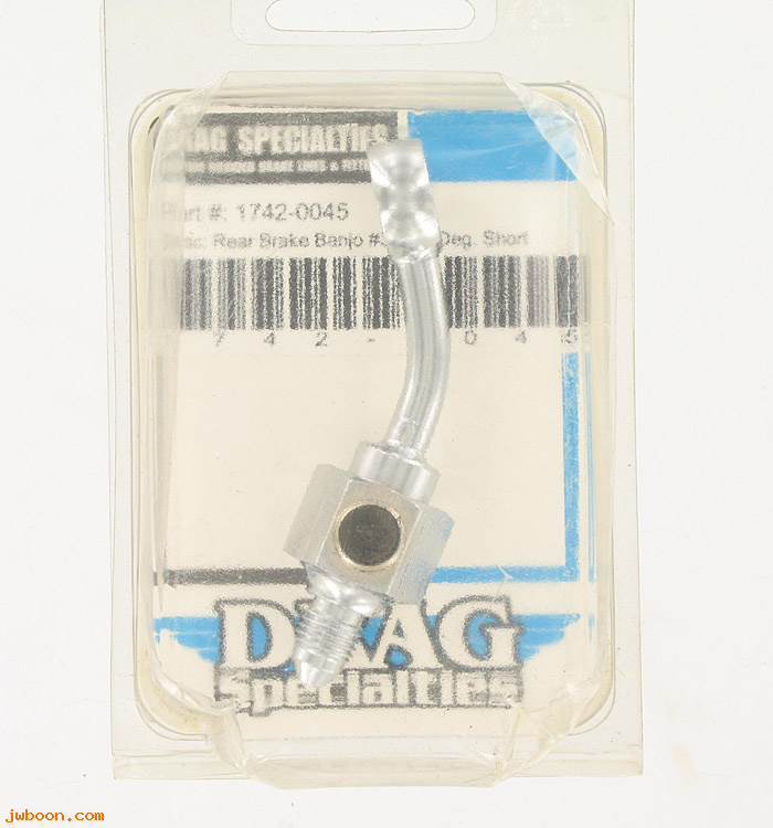 D DS-17420045 (): Drag Specialties rear brake banjo #3 x 35 deg.