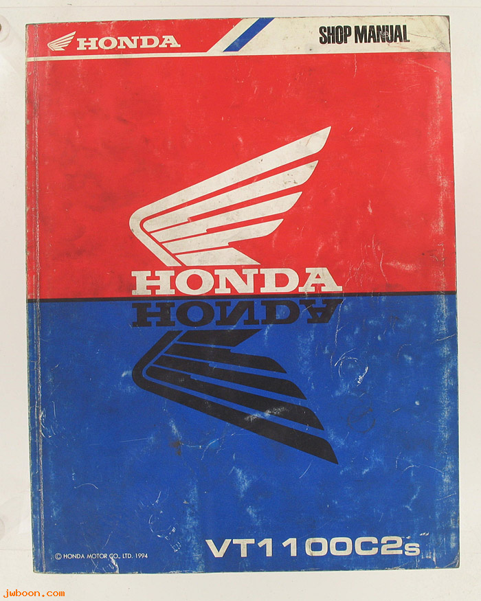 D H34 (): Honda VT1100-C2s original shop manual, werkplaatsboek 1994