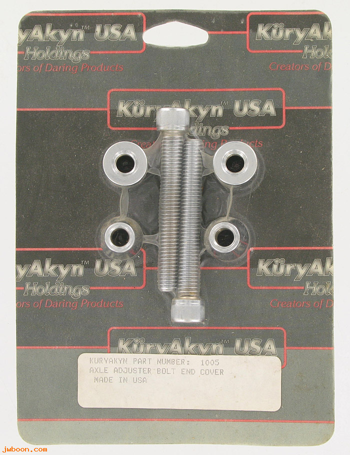 D K1005 (): Kuryakyn axle adjuster bolt and covers