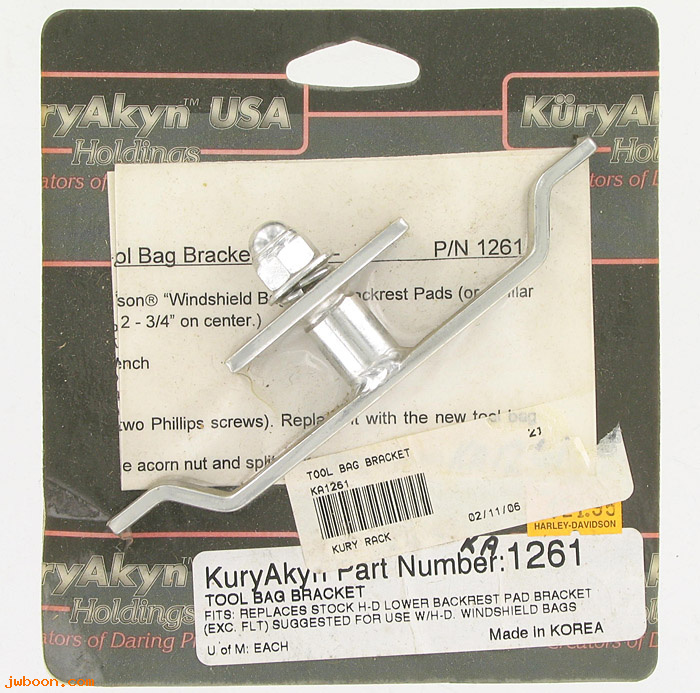 D K1261 (): Kuryakyn tool bag bracket