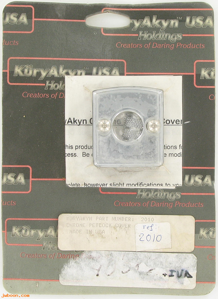 D K2010 (): Kuryakyn petcock cover