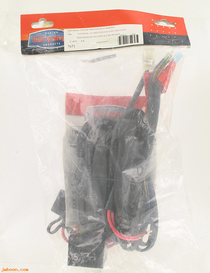 D K7671 (): Kuryakyn universal trailer wiring & relay harness