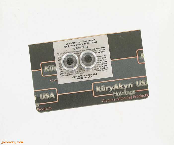 D K8304 (): Kuryakyn fire domes spark plug covers - Sportster, XL