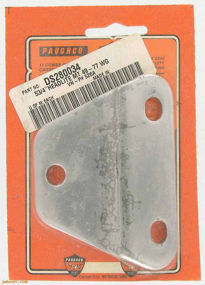D P526A (): Paughco 5-3/4" headlight mount '49-'77