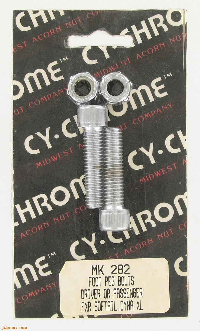 D RF150-2282 (MK282): CY-Chrome Allen head foot peg bolts