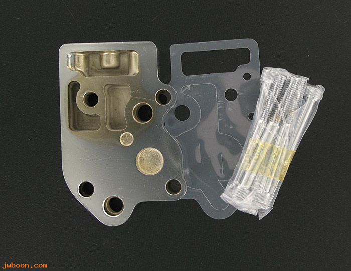 D RF180-4150 (26242-84 / 20480): Roffes Oil pump cover with bolts - FL, FX '74-'82