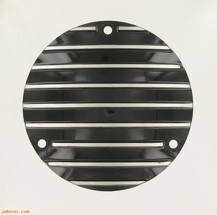 D RF220-8116 (25425-86T / 20544BK): Roffes Derby cover - with polished ribs / ribbed - '70-'99