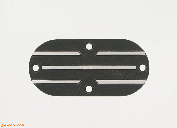D RF220-8118 (60572-86T): Roffes Inspection cover, without hole - polished ribs - '65-'84