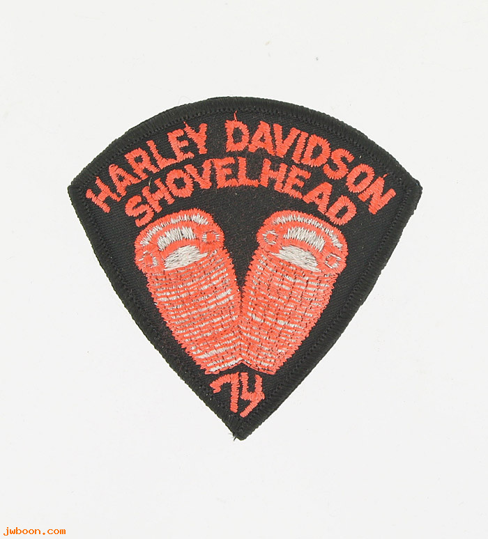 D RF375-6125 (): Roffes - Emblem "Shovelhead 74" - 8,5cm