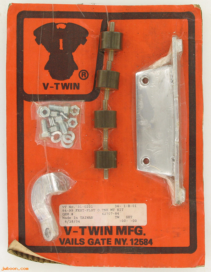 D VT31-0221 (62704-84 / 62707-84): V-Twin Oil tank mount kit Softail '84-'99