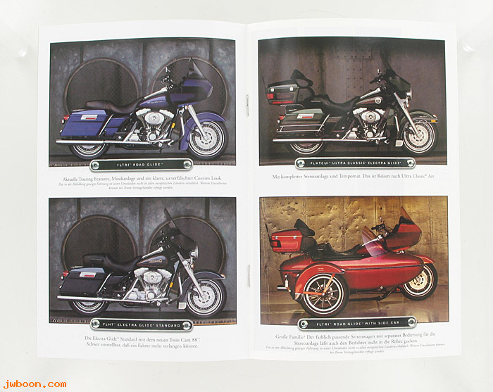   EC-30005-99MG (EC-30005-99MG): Motorcycles 1999 Touring models - german - NOS