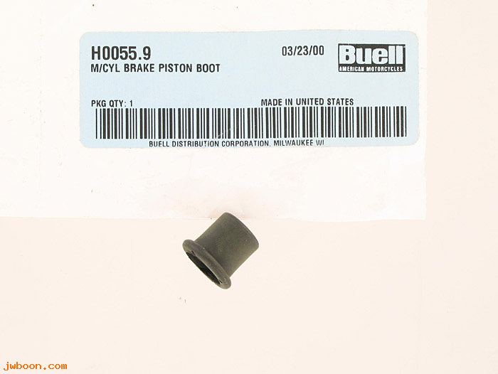   H0055.9 (H0055.9): Boot - master cylinder brake piston - NOS - Buell XB, 1125R