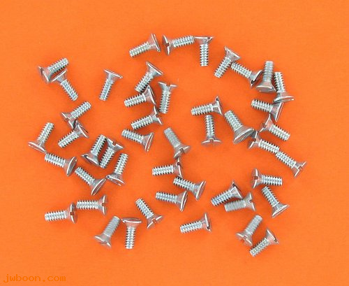 H 02063207 ():  6-32 x 3/8"  flat head machine screw