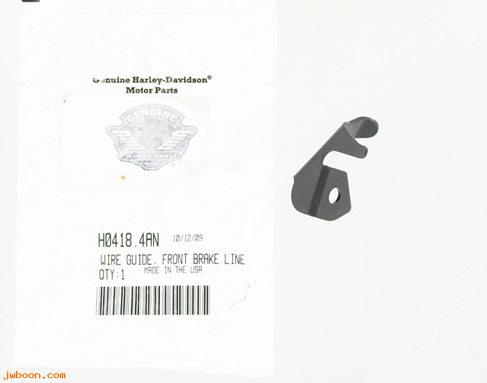   H0418.4AN (H0418.4AN): Wire guide, front brake line - NOS