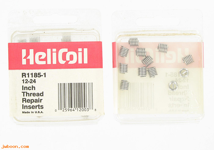 H R1185-1 (): Set Heli-coil inserts  12-24
