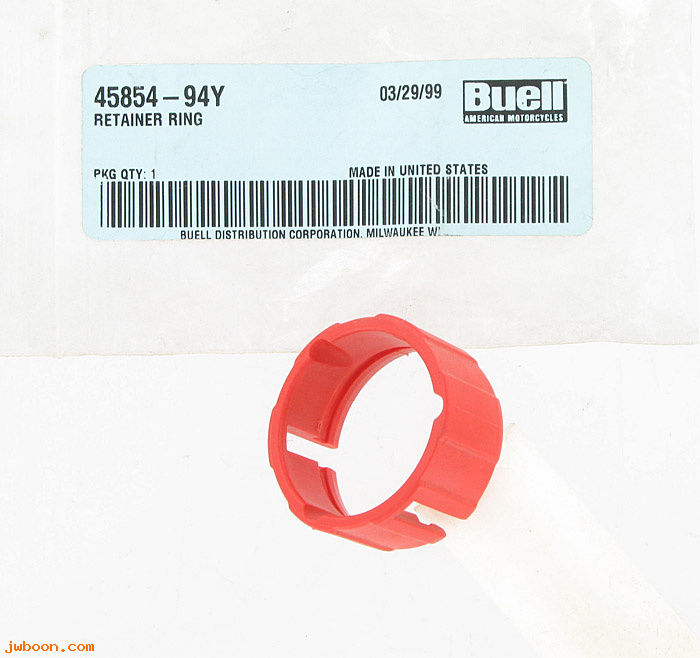   J9140.8 (45854-94Y): Retainer ring - NOS - Buell S2 Thunderbolt '95-'96