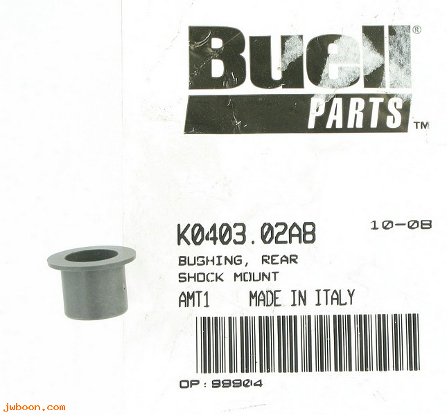   K0403.02A8 (K0403.02A8): Bushing - rear shock mount - NOS - Buell XB, 1125R