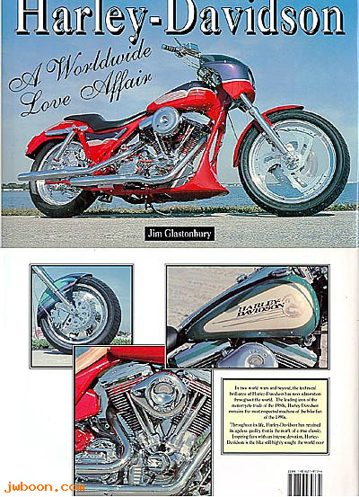 L 653 (): Book - Harley-Davidson - A worldwide love affair, in stock