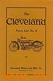 L 668 (): Cleveland motorcycle, 1925 parts list no.6, in stock