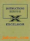 L 670 (): Excelsior instructions manual, in stock