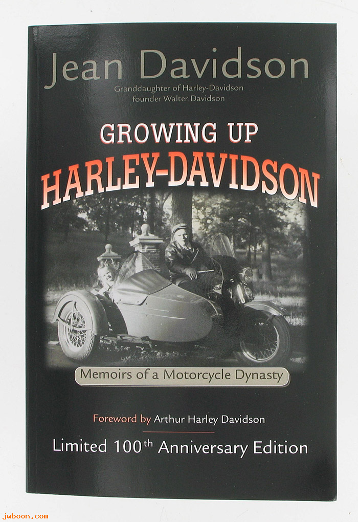 L 688 (): Book - Growing Up H-D - autographed by Jean Davidson - paperback