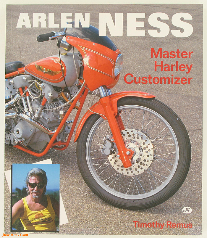 L 692 (): Book - Arlen Ness, master Harley customizer, in stock