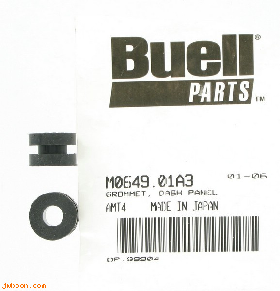   M0649.01A3 (M0649.01A3): Grommet, dash panel, taillight - NOS - Buell M2, S3, X1, XB