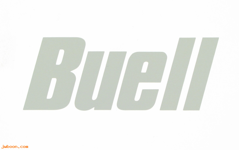   M0742GR.8 (14603-95Y): Decal, front fairing - gray    "Buell" - NOS - S2/S3 '95-'99