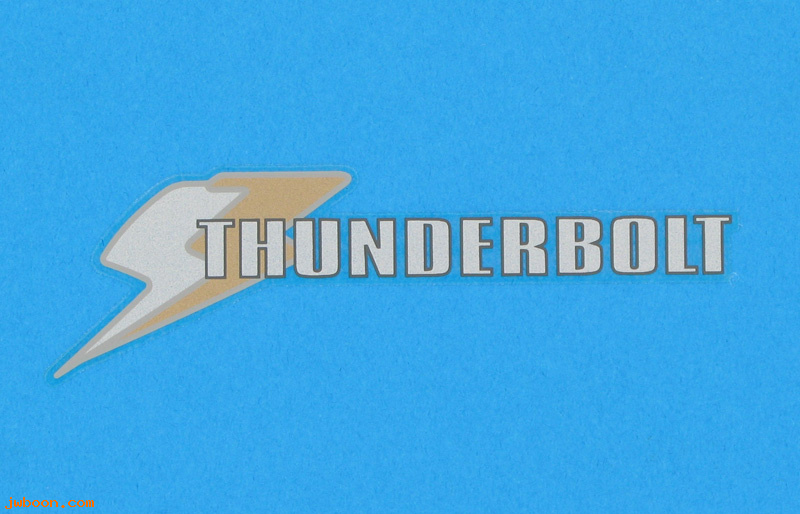   M0745.B (15342-97Y): Decal, tail section   "Thunderbolt" - NOS - Buell S3 '97-'98