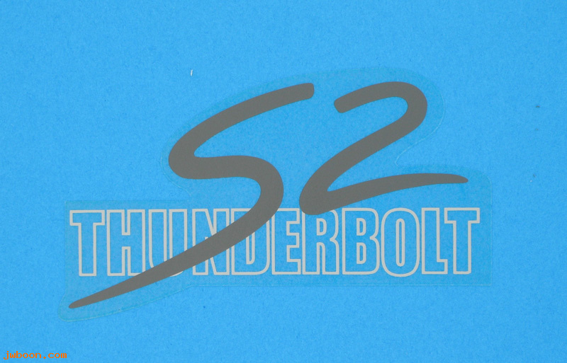   M0745GR.GR.8 (14605-95Y): Decal, tail section - grey/grey -NOS - Buell S2 Thunderbolt 95-96