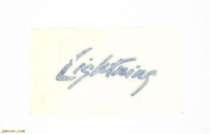   M0746.G (M0746.G): Decal, tail section - white / blue "S1 Lightning" - NOS