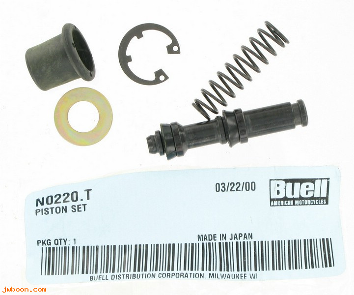   N0220.T (N0220.T): Piston set - master cylinder - NOS - Buell Blast