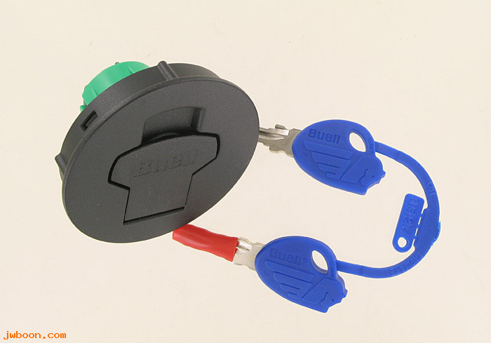   P0153.1AT (P0153.1AT): Locking fuel cap, with key - designer black - NOS