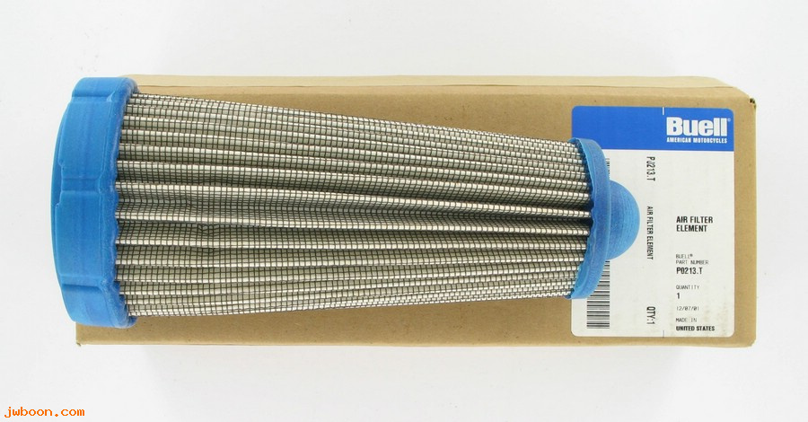   P0213.T (P0213.T): Air filter element - NOS - Buell Blast '00-'10