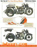 P 906 (): Poster Indian three wheeler, in stock