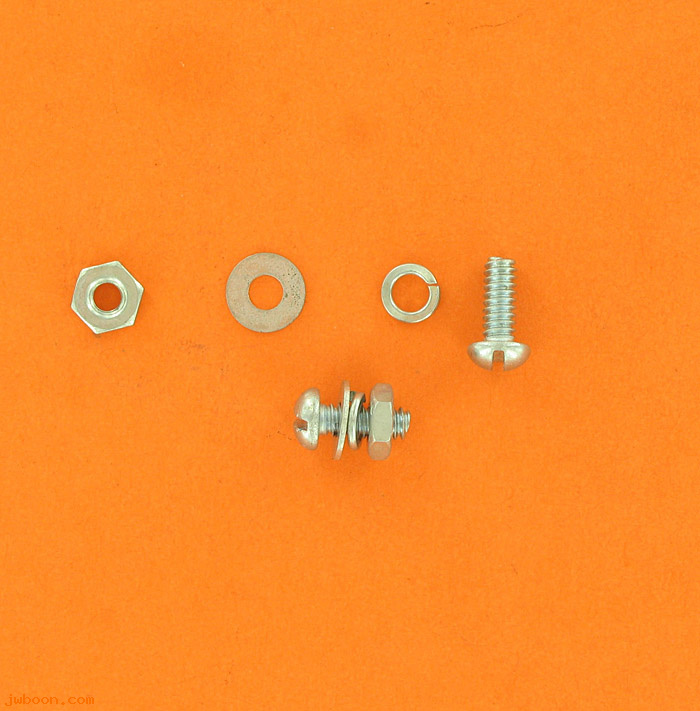 R       031KZ (    2672): Screw kit, 10-24 x 1/2" round head, with nut & lockwasher