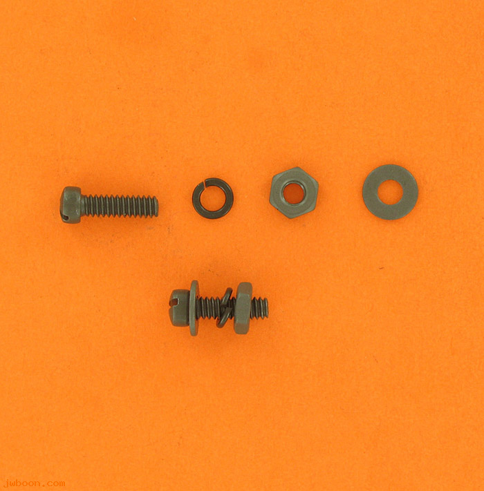 R       033KP (    1214): Screw kit, 10-24 x 5/8" fillister head, with nut & lockwasher